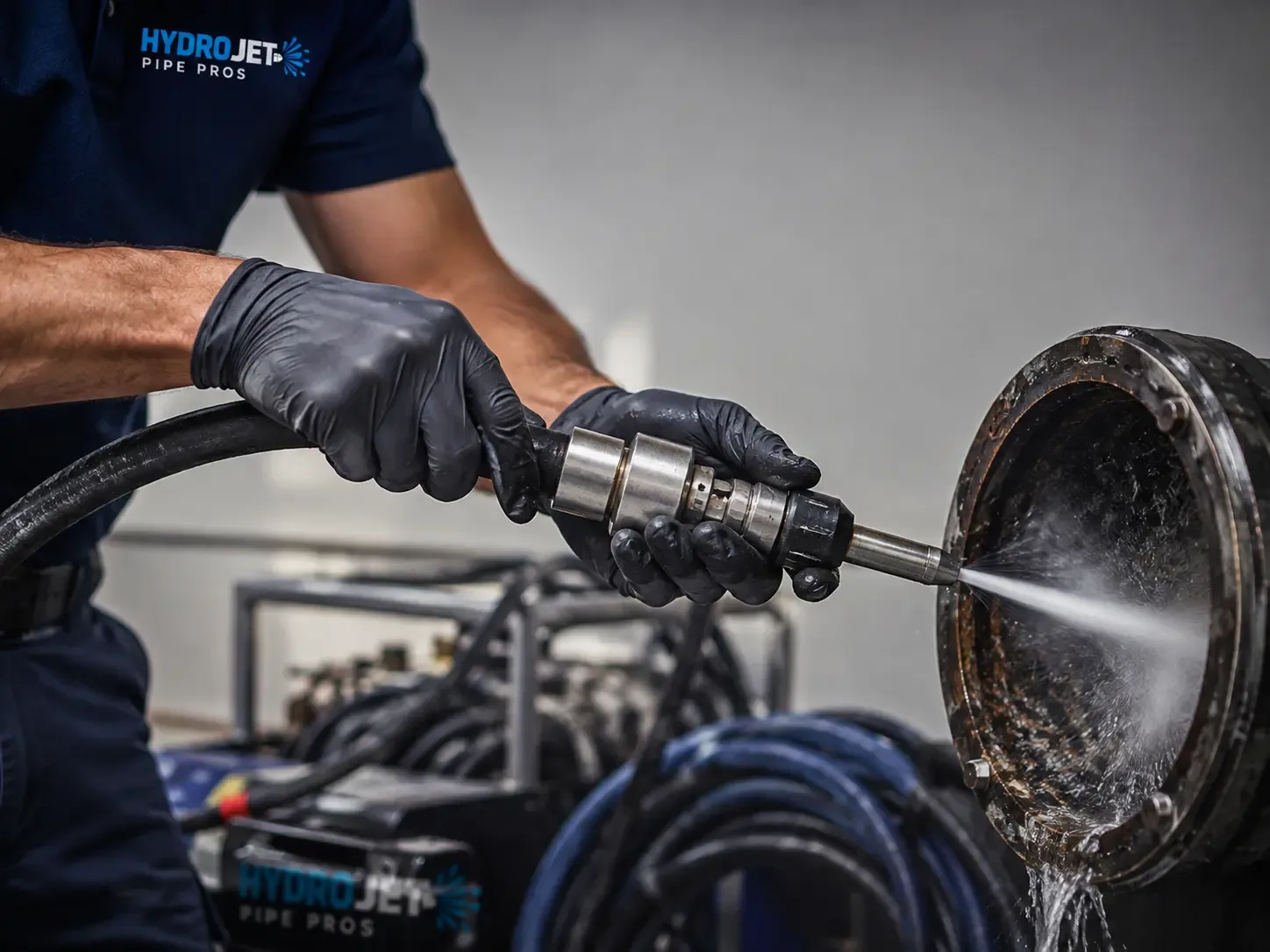 Hydro Jet Pipe Descaling in Gazelle, CA
